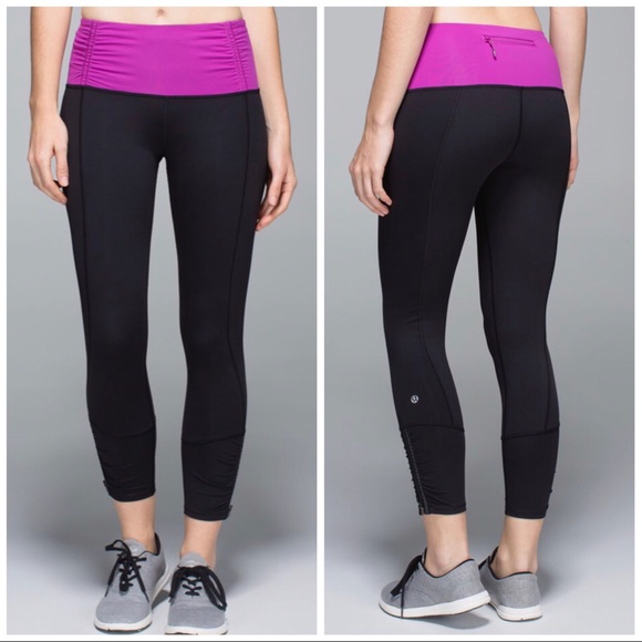 lululemon athletica Pants - Lululemon Runday Ankle Zipper Crop, 8